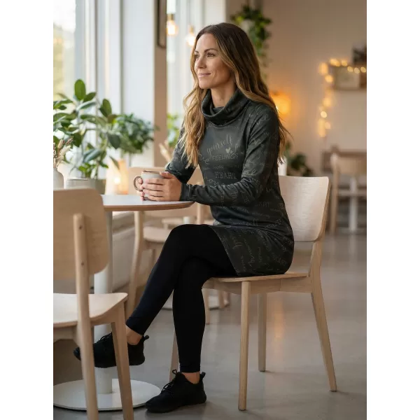  Damen erweitertes Premium -Sweatshirt ALTISPORT VOJ/ALW067MI06 DUNKELBRAUN 