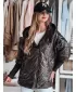 Damenjacke DSTREET PUFFILOF TY4855 SCHWARZ