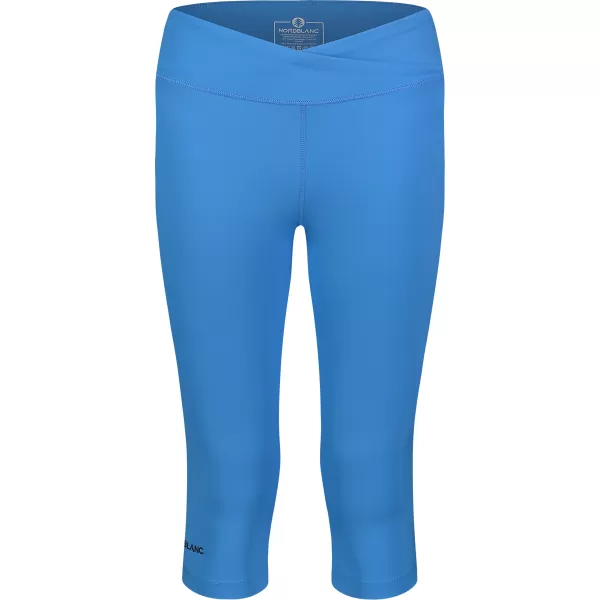  3/4-Fitness-Leggings für Damen NORDBLANC NBSPL8037 BLAU 