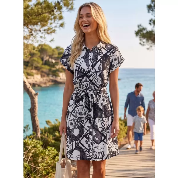  Kleid ALTISPORT ENNIS SCHWARZ/WEIß 