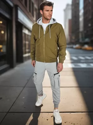 Jacke DSTREET TX5022 GRÜN