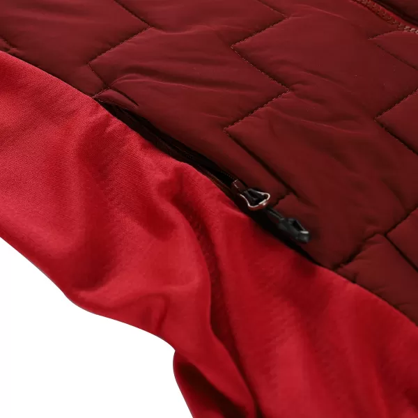  Damen Sweatshirt ALPINE PRO JORWA ROT 