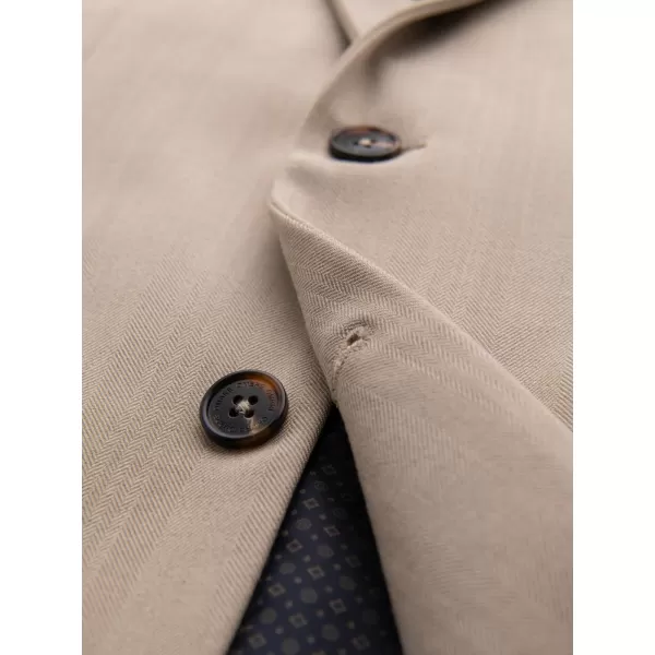  Pánské sako OMBRE OM-BLZB-0135 BEIGE 