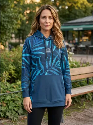 Funktionaler erweiterter Sweatshirt -Prämie von Frauen ALTISPORT VOJ/ALW094MI03 BLAU