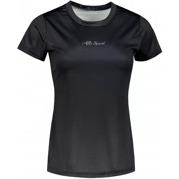  Frauenfunktional T -Shirt Premium ALTISPORT BĚŽEC VOJ/ALW091TR01 SCHWARZ 