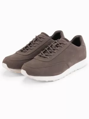 Herrenschuhe OMBRE OM-FOCS-0161 DUNKELBRAUN