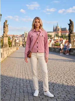 Damenjacke ALTISPORT EVELINA VIOLETT