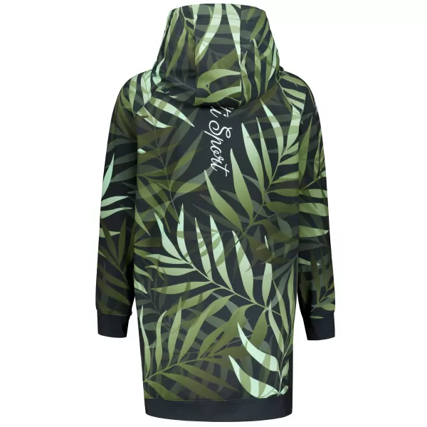  Funktionaler erweiterter Sweatshirt -Prämie von Frauen ALTISPORT VOJ/ALW094MI03 GRÜN 