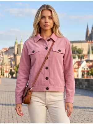 Damenjacke ALTISPORT EVELINA VIOLETT