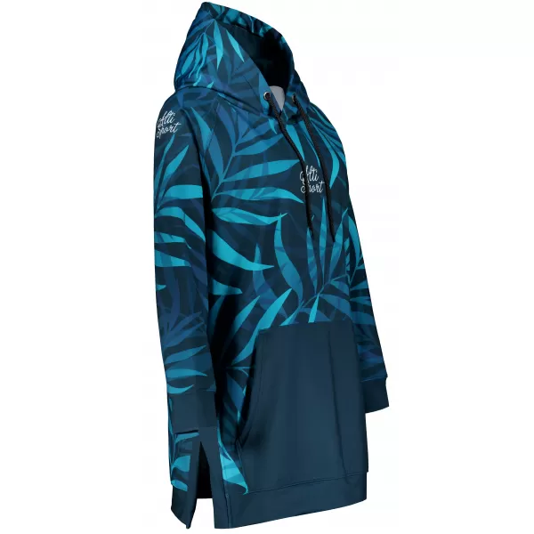  Funktionaler erweiterter Sweatshirt -Prämie von Frauen ALTISPORT VOJ/ALW094MI03 BLAU 