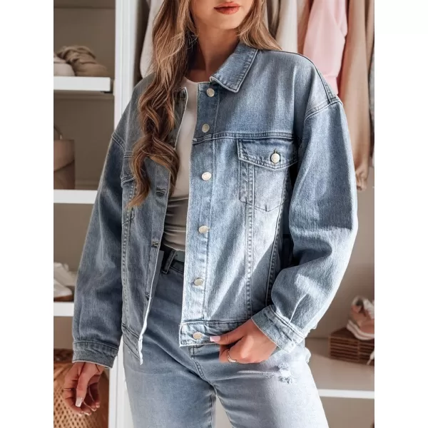  Damenjacke DSTREET NOVAJIN TY4837 BLAU 