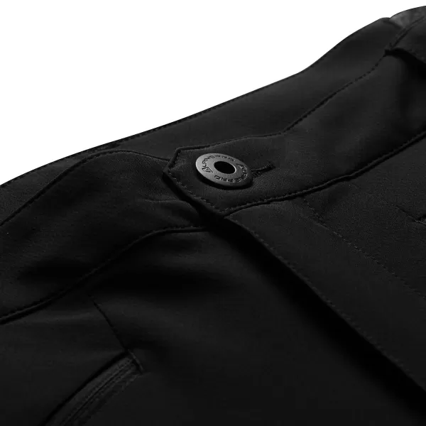  Schnelle Hose ALPINE PRO RAMEL SCHWARZ 