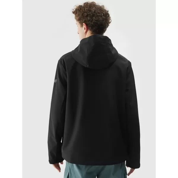  Herren -Softshelljacke 4F WSS25TSOFM324 TIEF SCHWARZ 
