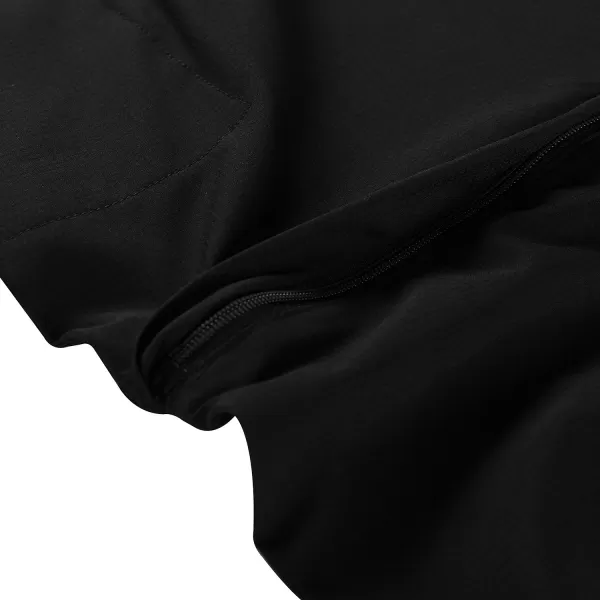  Schnell trocknende Damenhose ALPINE PRO NESCA 2 SCHWARZ 