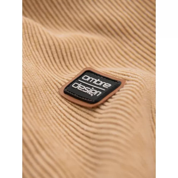  Herrenpullover OMBRE OM-SWSW-0121 BRAUN 