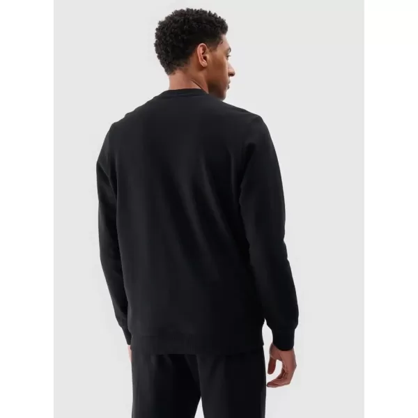  Herren Sweatshirt 4F WMM00TSWSM1767 TIEF SCHWARZ 