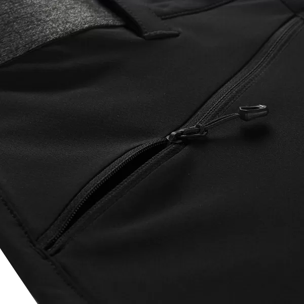  Schnelle Hose ALPINE PRO RAMEL SCHWARZ 
