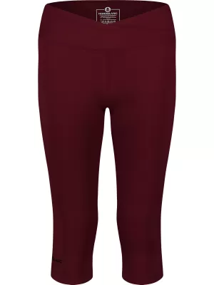 3/4-Fitness-Leggings für Damen NORDBLANC NBSPL8037 BURGUND