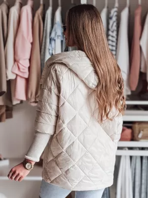 Damenjacke DSTREET PUFFILOF TY4856 WEIß