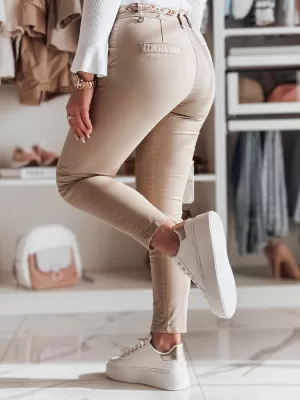 Damenhosen DSTREET ROSSALI UY2536 BEIGE
