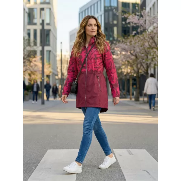  Mantel ALTISPORT ELANI BURGUND 