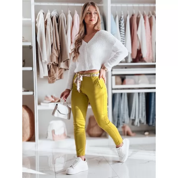  Damenhosen DSTREET ROSSALI UY2533 KARAMELL 