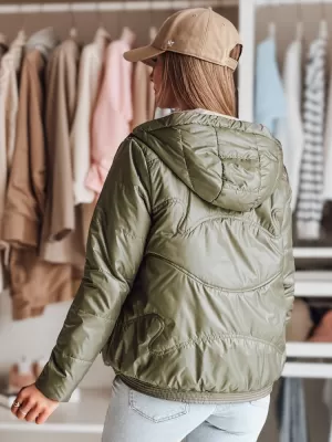 Damenjacke DSTREET NIVESSO TY4857 GRÜN