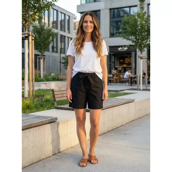  Damenshorts ALTISPORT ETHEL SCHWARZ 