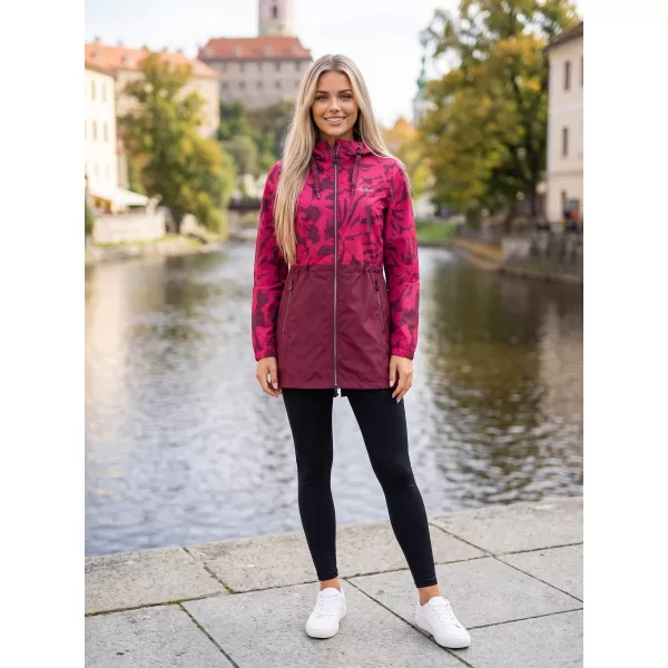 Mantel ALTISPORT ELANI BURGUND 