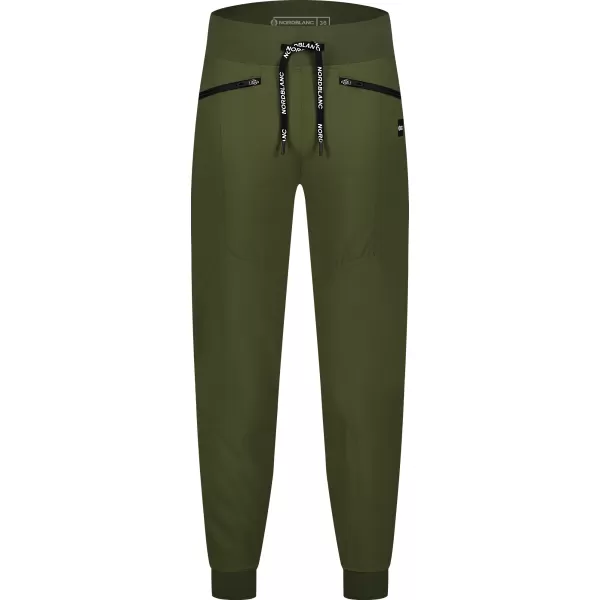  Leichte Outdoor -Hosen von Frauen NORDBLANC REALM NBSPL8199 GRÜN 