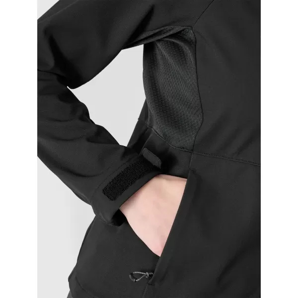  Frauen -Softshelljacke für Frauen 4F WSS25TSOFF315 TIEF SCHWARZ 