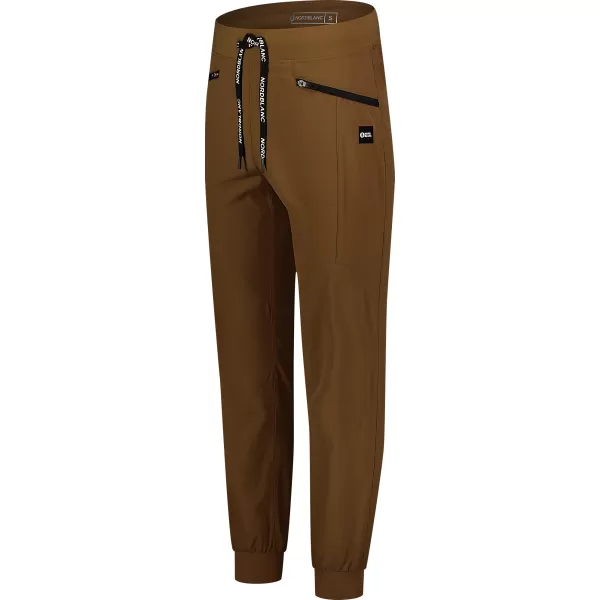  Leichte Outdoor -Hosen von Männern NORDBLANC LORD NBSPM8207 BRAUN 