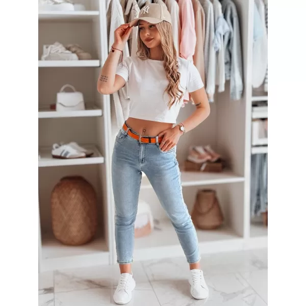  Damenhosen DSTREET CURVITA UY2471 BLAU 