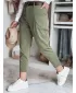 Damenhosen DSTREET CHINOSKA UY2558 KHAKI