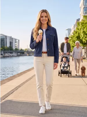 Damenjacke ALTISPORT EVELINA BLAU