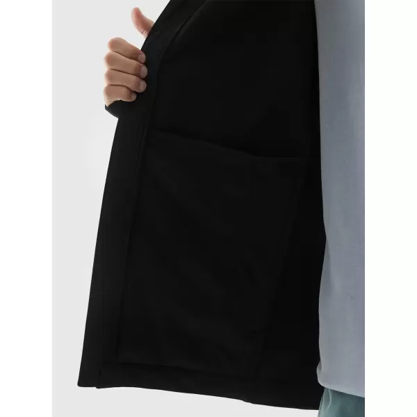  Herren -Softshelljacke 4F WSS25TSOFM324 TIEF SCHWARZ 