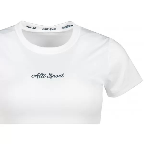  Frauenfunktional T -Shirt Premium ALTISPORT MÁMA VOJ/ALW092TR01 WEIß 