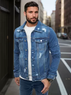 Jacke DSTREET TX3633 BLAU