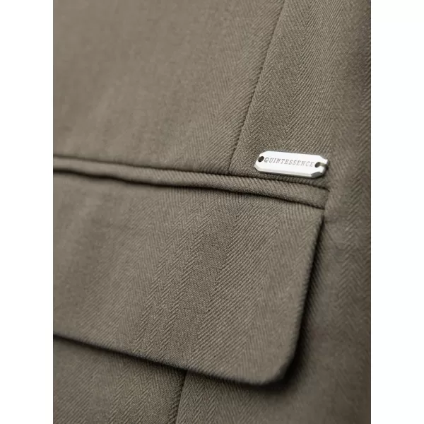  Pánské sako OMBRE OM-BLZB-0135 OLIVE 