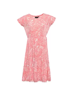 Sommerkleid ALPINE PRO DEREFA ORANGE