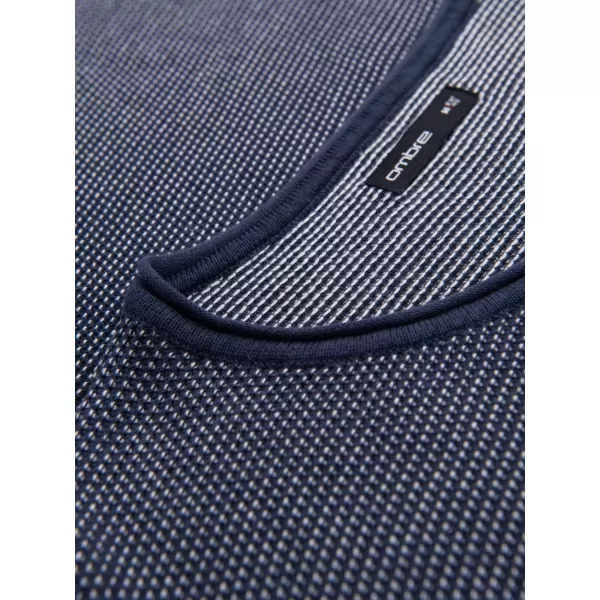  Herrenpullover OMBRE OM-SWSW-0118 MARINEBLAU 
