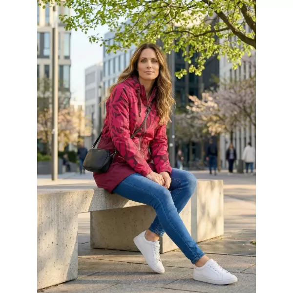  Mantel ALTISPORT ELANI BURGUND 