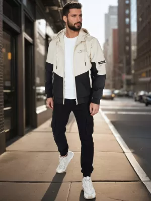 Jacke DSTREET TX5027 BEIGE
