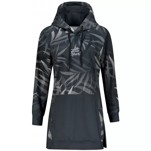 Funktionaler erweiterter Sweatshirt -Prämie von Frauen ALTISPORT VOJ/ALW094MI03 SCHWARZ 
