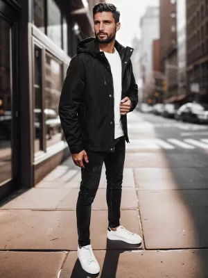 Jacke DSTREET TX4997 SCHWARZ