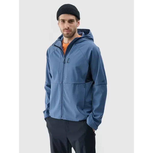 Herren -Softshelljacke 4F WSS25TSOFM313 DENIM 