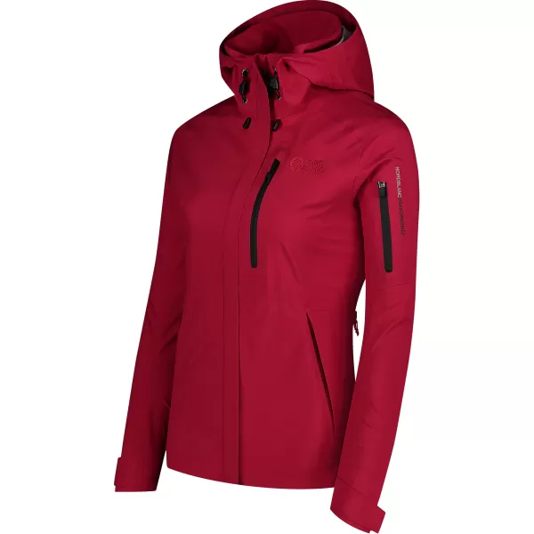  Damen 3ll Outdoor Jacke NORDBLANC FIREHEART NBSJL8183 ROT 