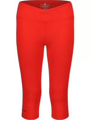 3/4-Fitness-Leggings für Damen NORDBLANC NBSPL8037 ORANGEFARBENE TINTE