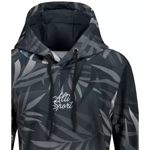  Funktionaler erweiterter Sweatshirt -Prämie von Frauen ALTISPORT VOJ/ALW094MI03 SCHWARZ 