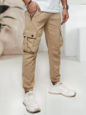 Hose DSTREET UX4464 KHAKI